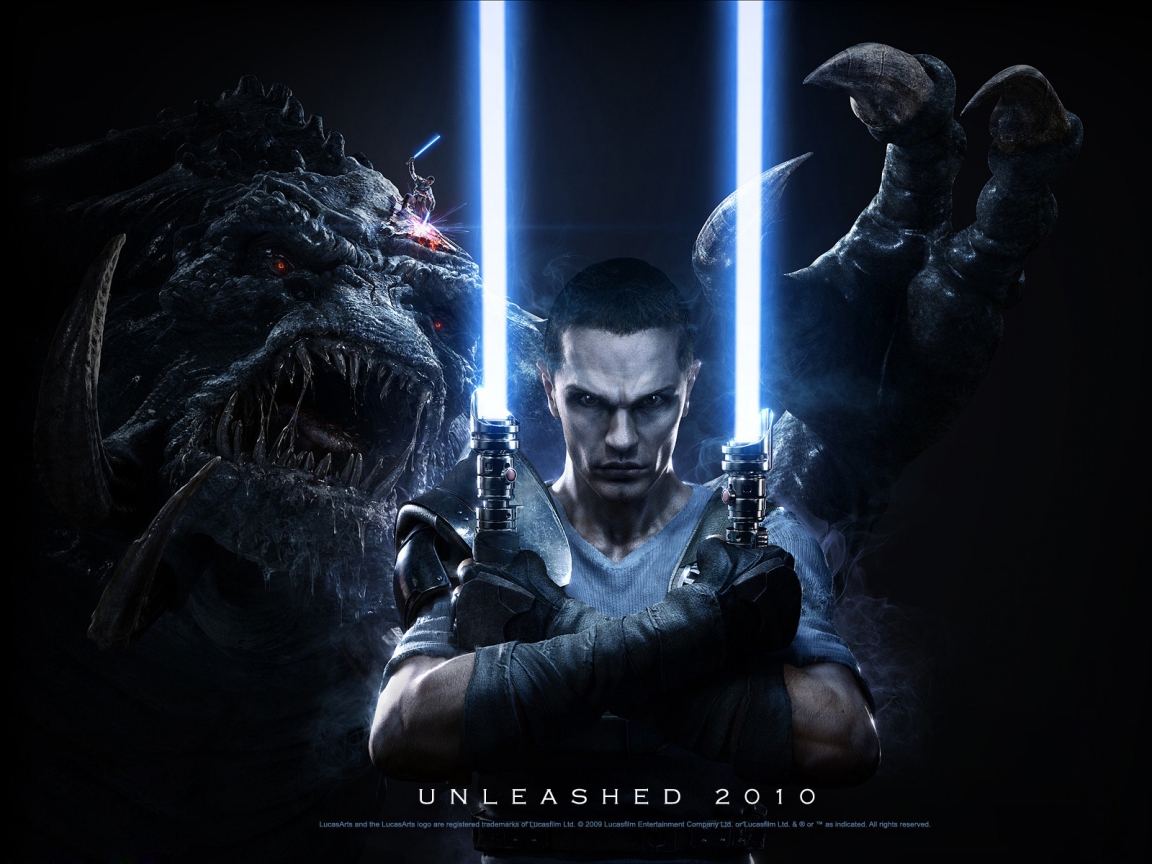 Star Wars The force Unleashed 2 for 1152 x 864 resolution