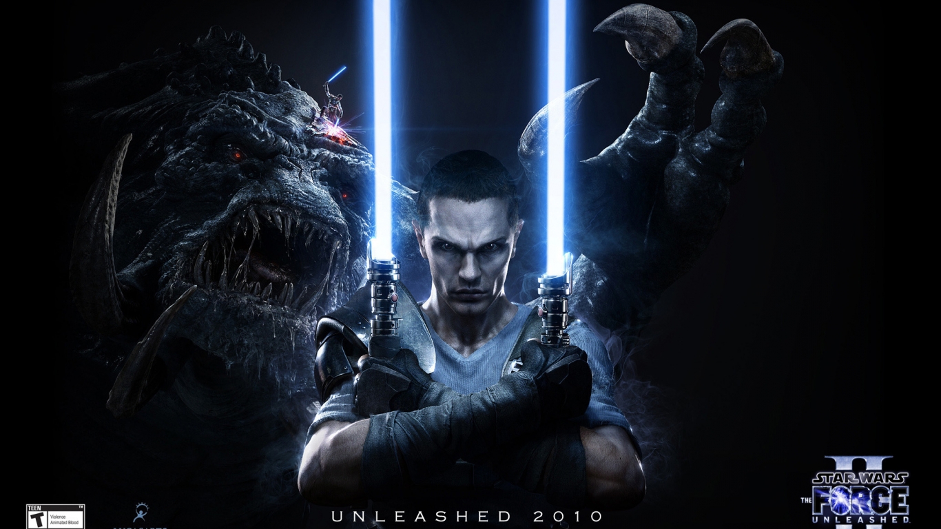 Star Wars The force Unleashed 2 for 1366 x 768 HDTV resolution
