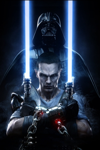Star Wars The force Unleashed 2 Poster for 320 x 480 iPhone resolution