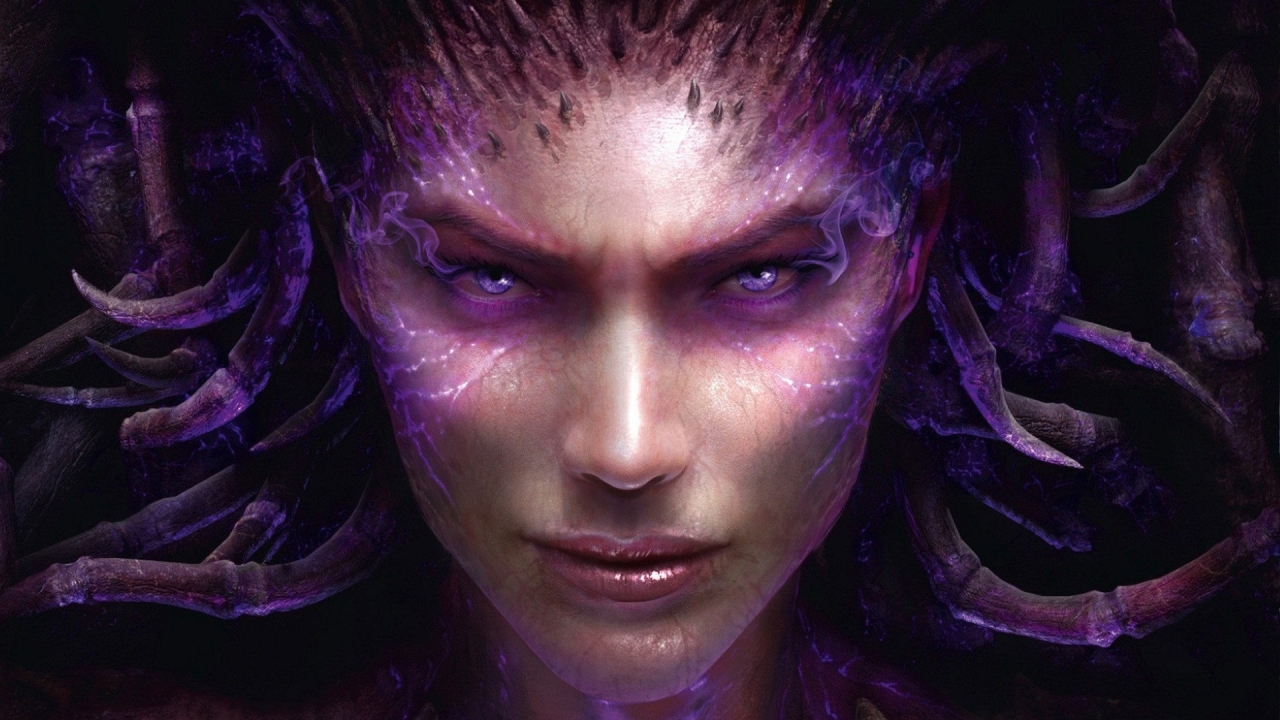 Starcraft 2 Heart of the Swarm for 1280 x 720 HDTV 720p resolution
