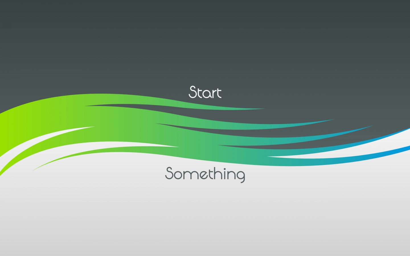 Start Something for 1440 x 900 widescreen resolution