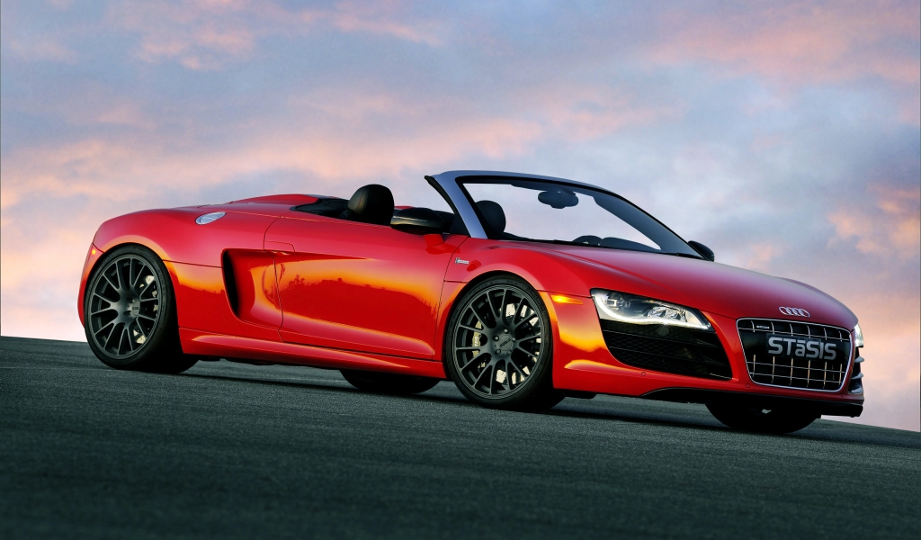 Stasis Audi R8 V10 for 1024 x 600 widescreen resolution