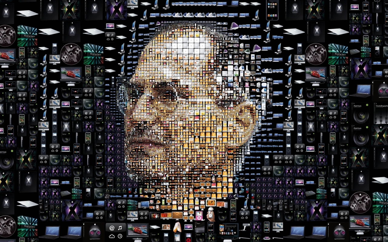 Steve Jobs for 1280 x 800 widescreen resolution