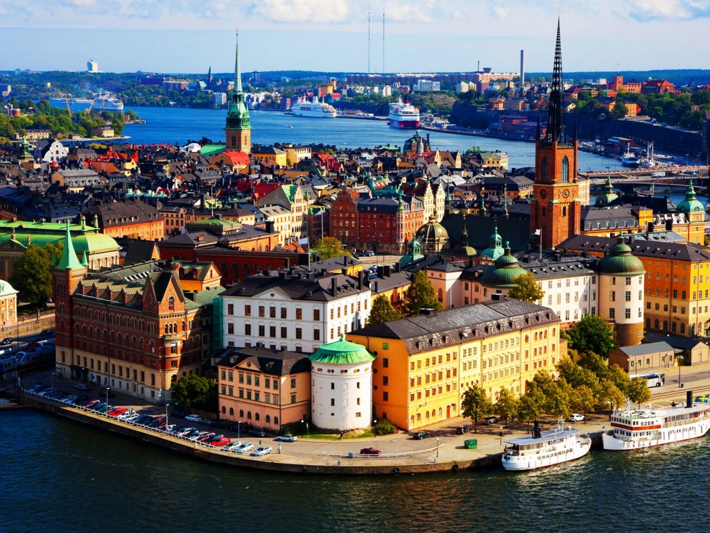 Stockholm Sweden for 1024 x 768 resolution