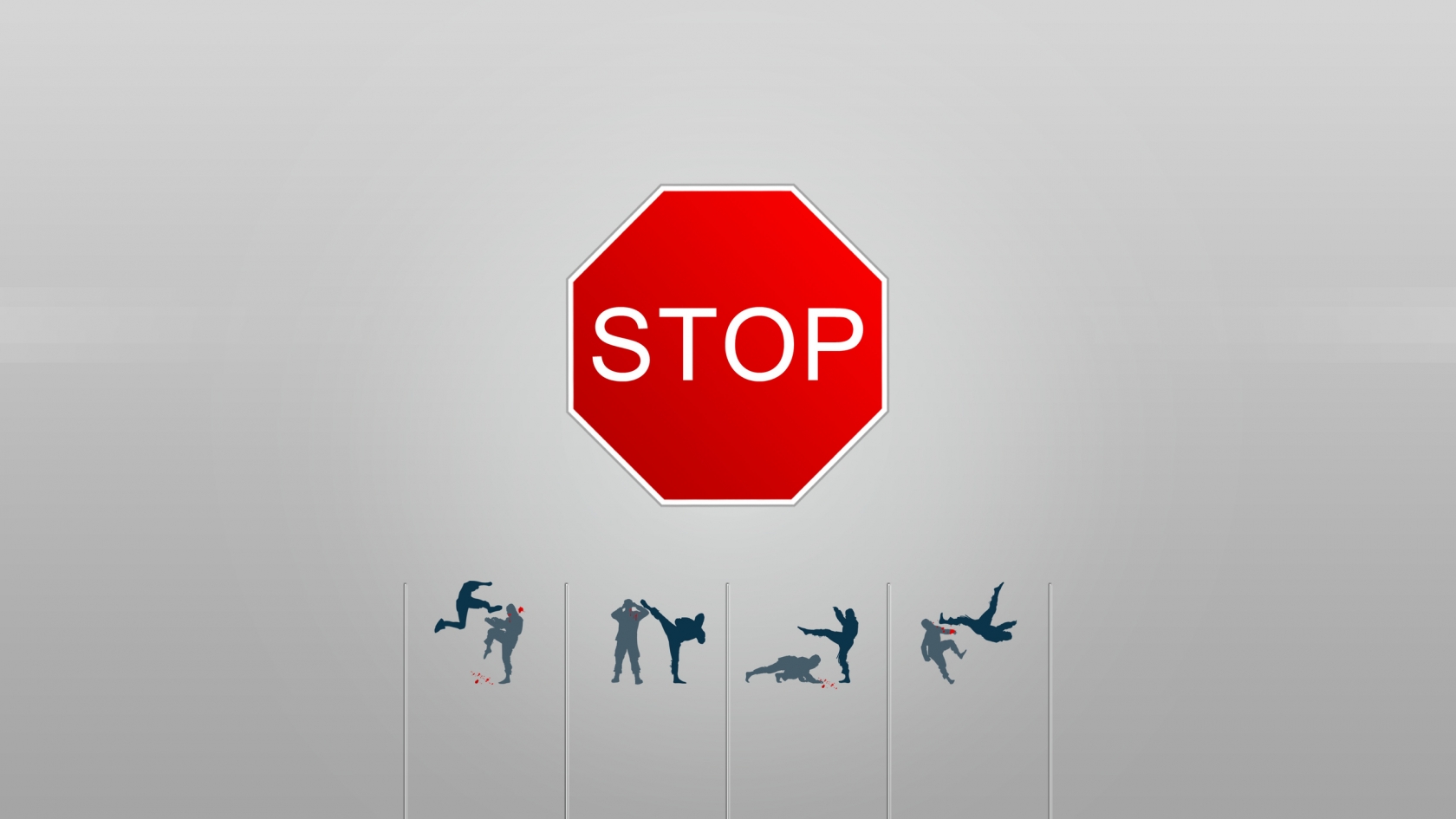 Stop Violence for 1680 x 945 HDTV resolution