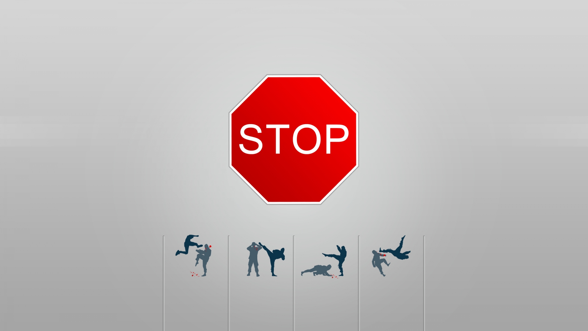 Stop Violence for 1920 x 1080 HDTV 1080p resolution