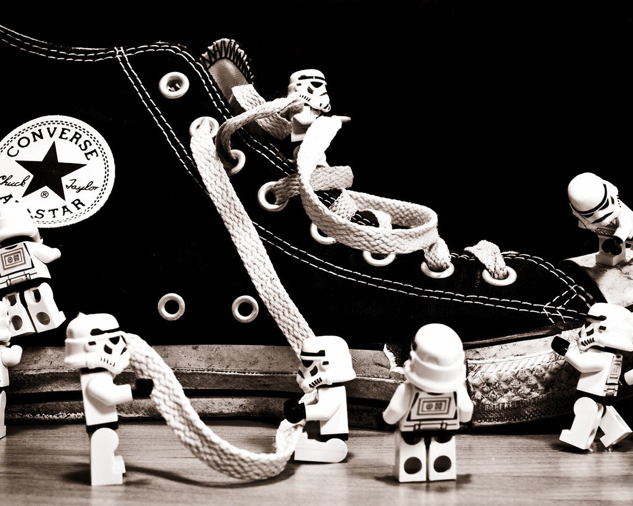 Storm Trooper Converse for 1280 x 1024 resolution