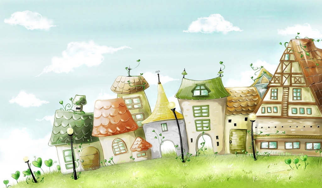 Story House for 1024 x 600 widescreen resolution