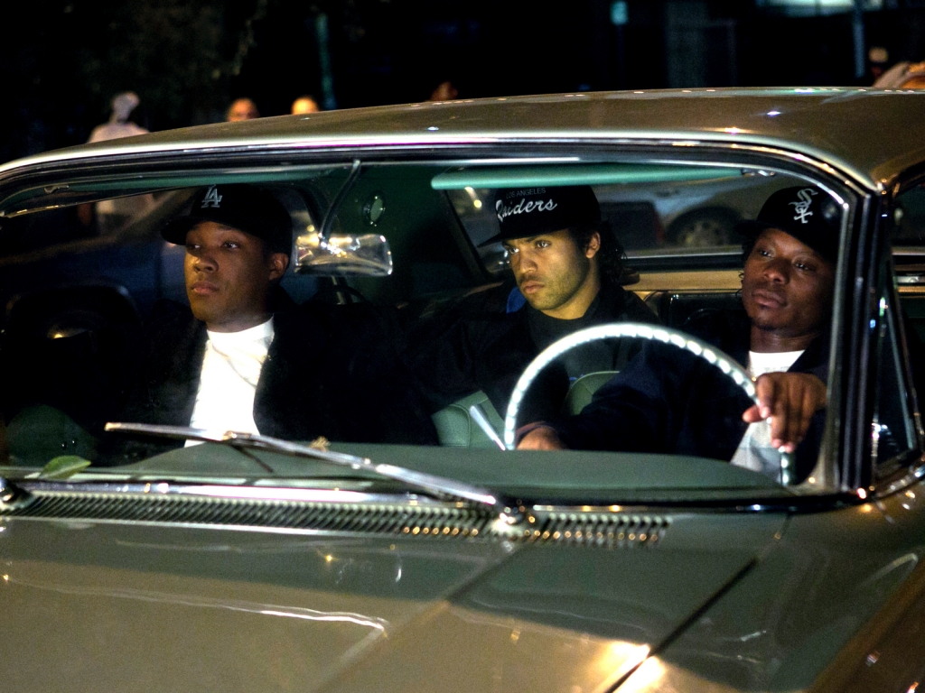Straight Outta Compton Movie Scene for 1024 x 768 resolution