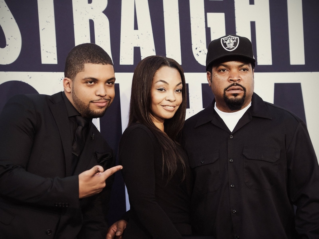 Straight Outta Compton O'Shea Jackson and Ice Cube for 1024 x 768 resolution
