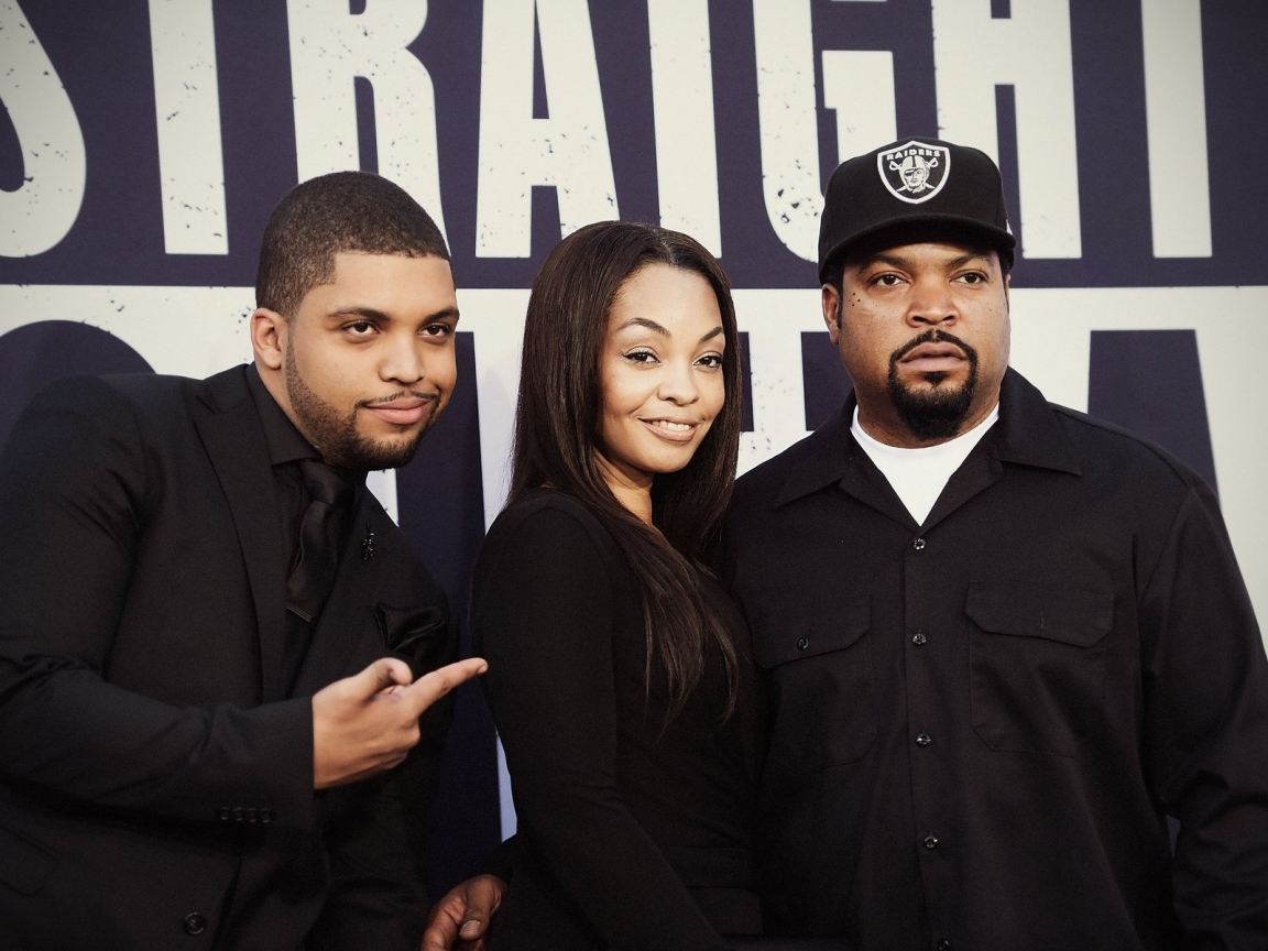 Straight Outta Compton O'Shea Jackson and Ice Cube for 1152 x 864 resolution