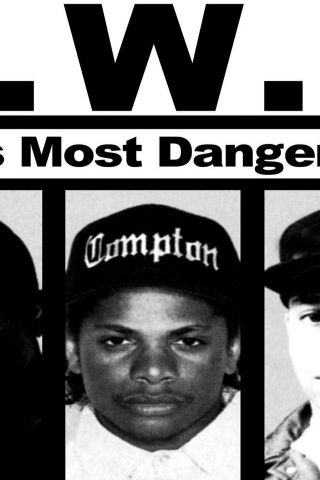Straight Outta Compton The Real for 320 x 480 iPhone resolution