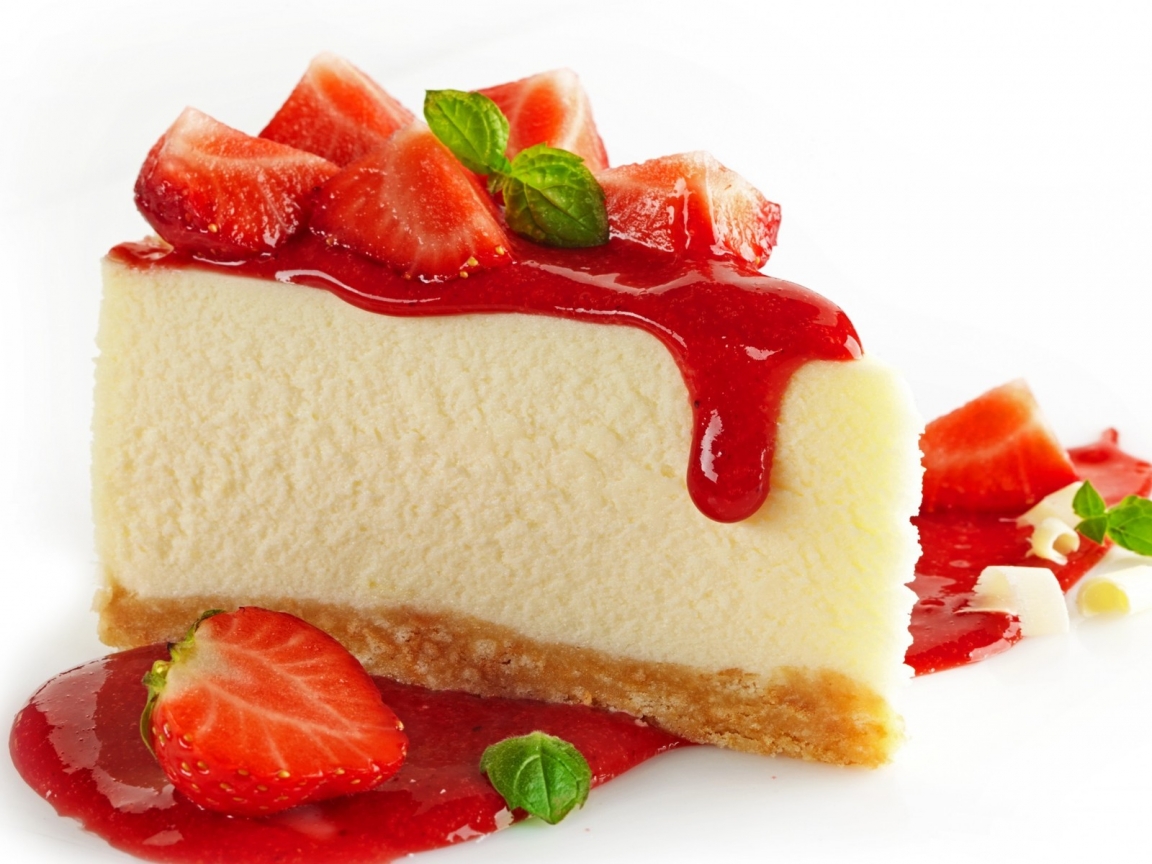 Strawberry Cheesecake  for 1152 x 864 resolution