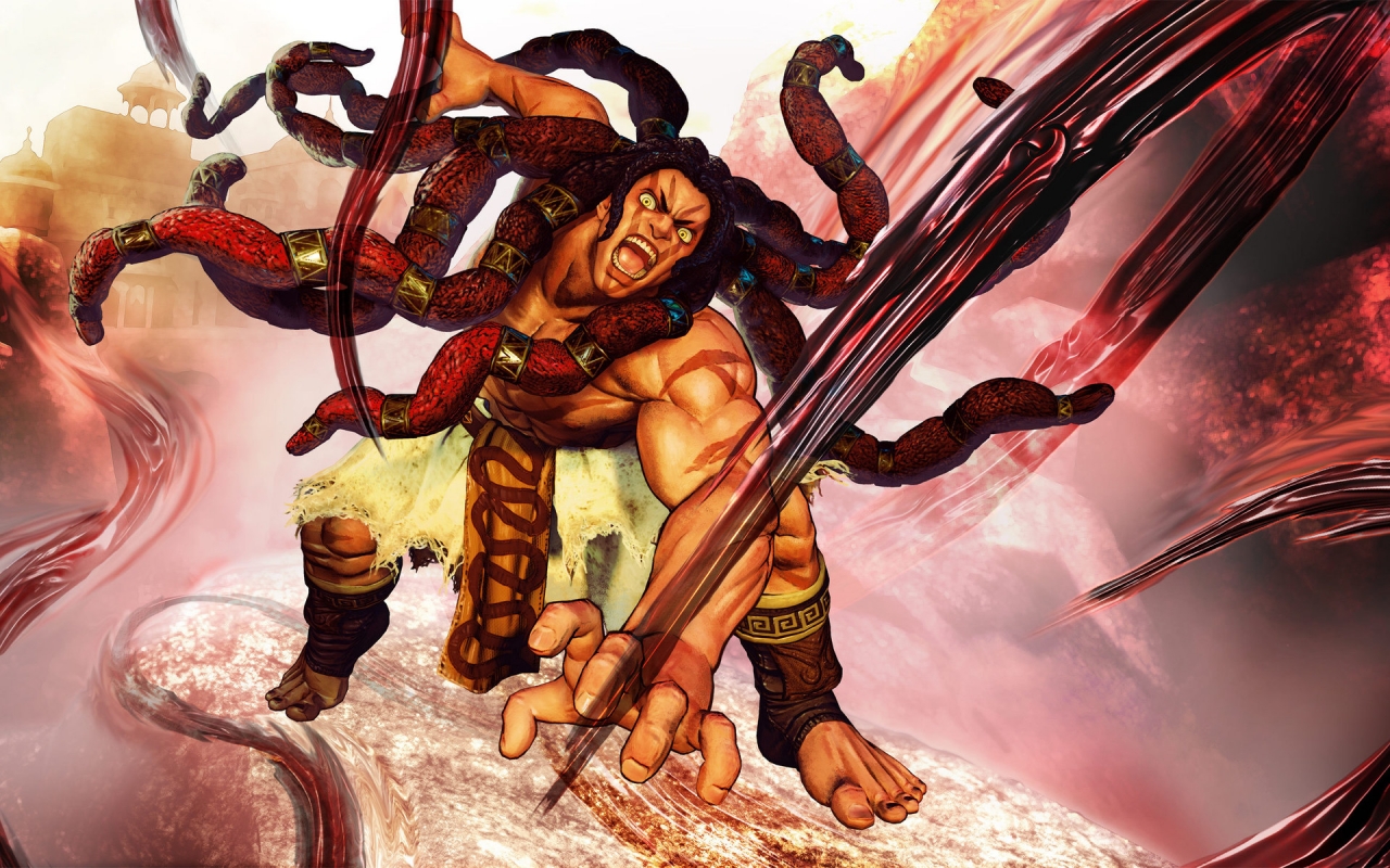 Street Fighter V Necalli for 1280 x 800 widescreen resolution