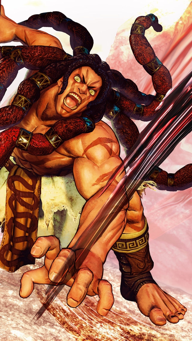 Street Fighter V Necalli for 640 x 1136 iPhone 5 resolution