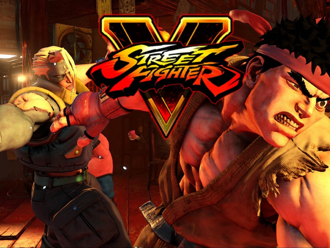 Street Fighter V Poster for 1152 x 864 resolution