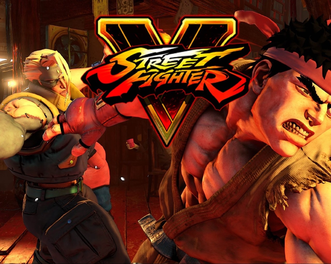 Street Fighter V Poster for 1280 x 1024 resolution