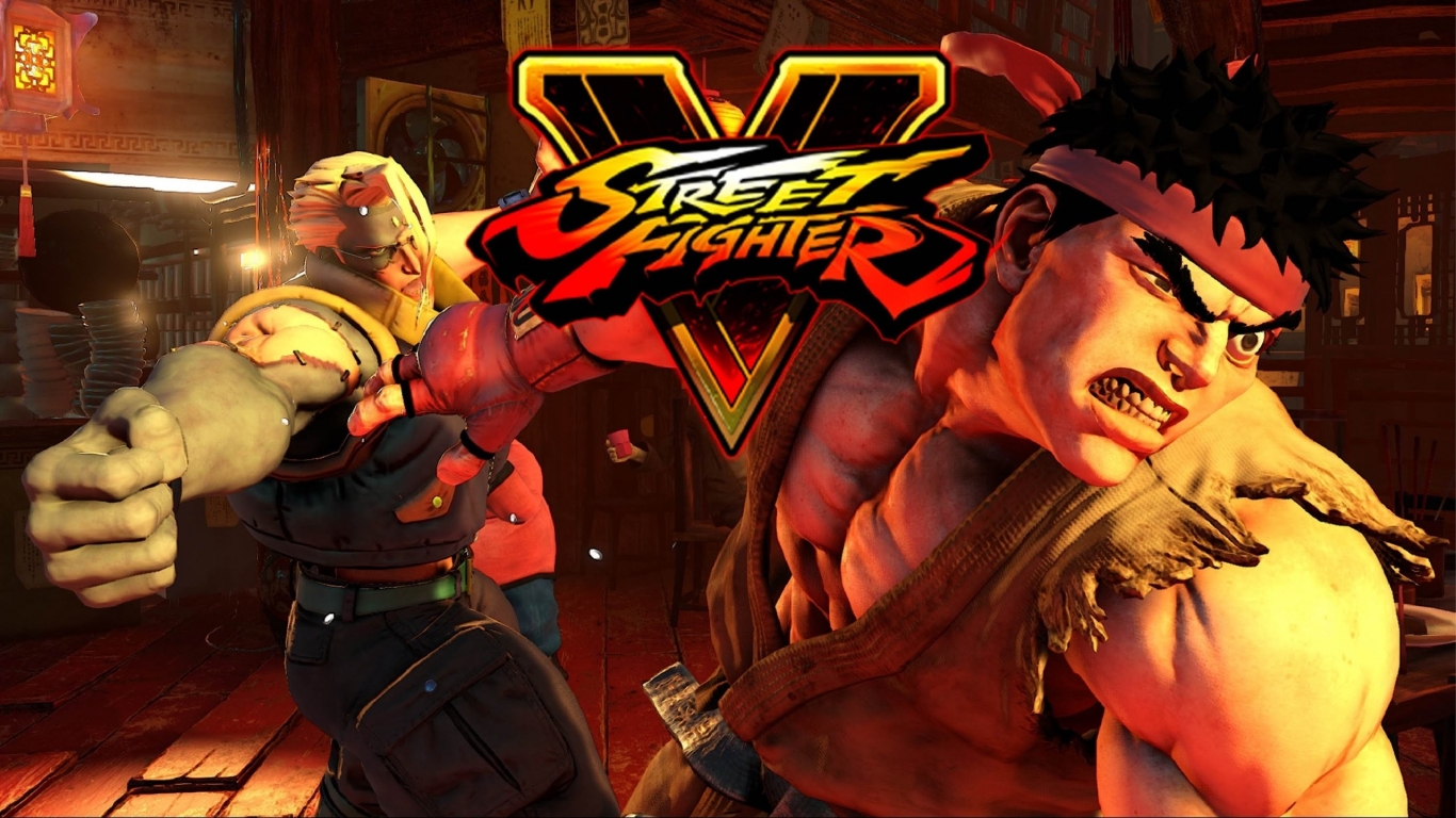 Street Fighter V Poster for 1366 x 768 HDTV resolution