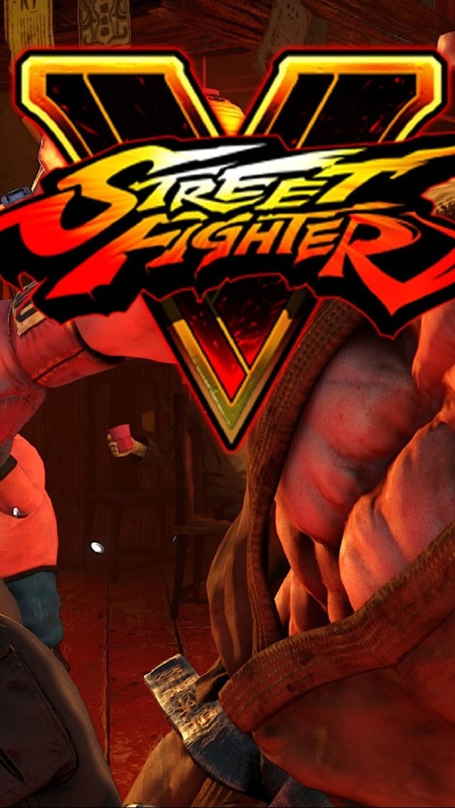 Street Fighter V Poster for 640 x 1136 iPhone 5 resolution
