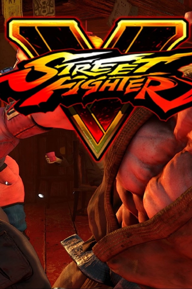 Street Fighter V Poster for 640 x 960 iPhone 4 resolution