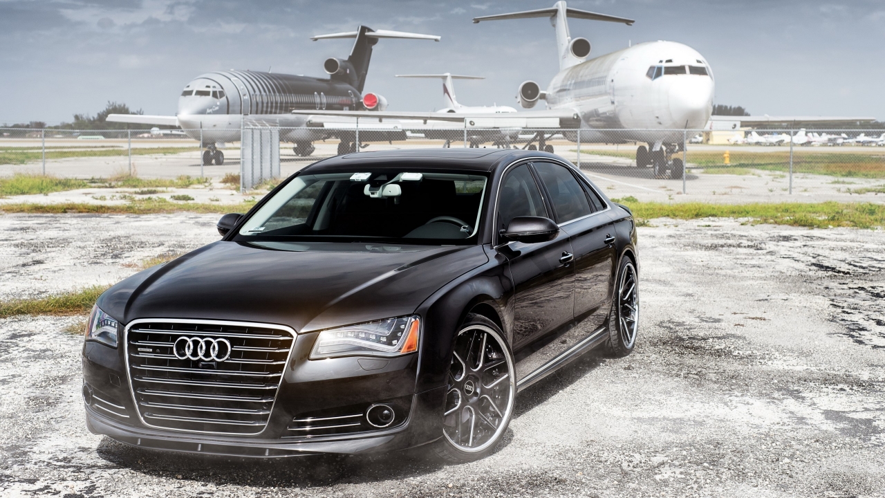 Stunning Audi A8 for 1280 x 720 HDTV 720p resolution