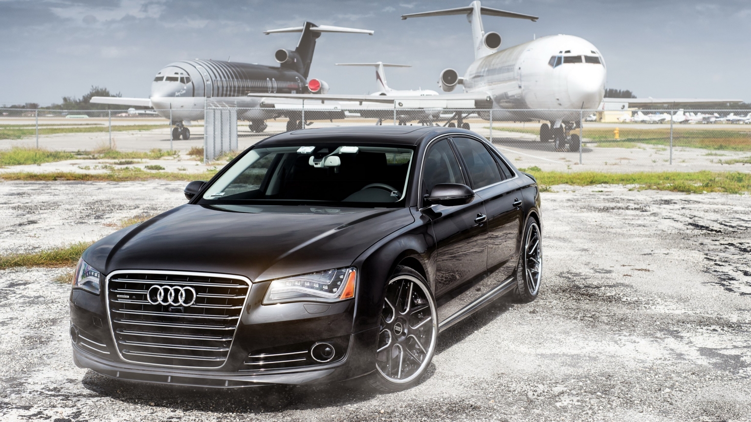 Stunning Audi A8 for 1536 x 864 HDTV resolution