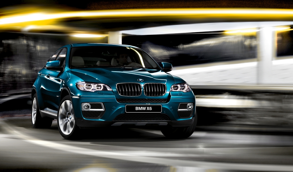 Stunning BMW X6 for 1024 x 600 widescreen resolution