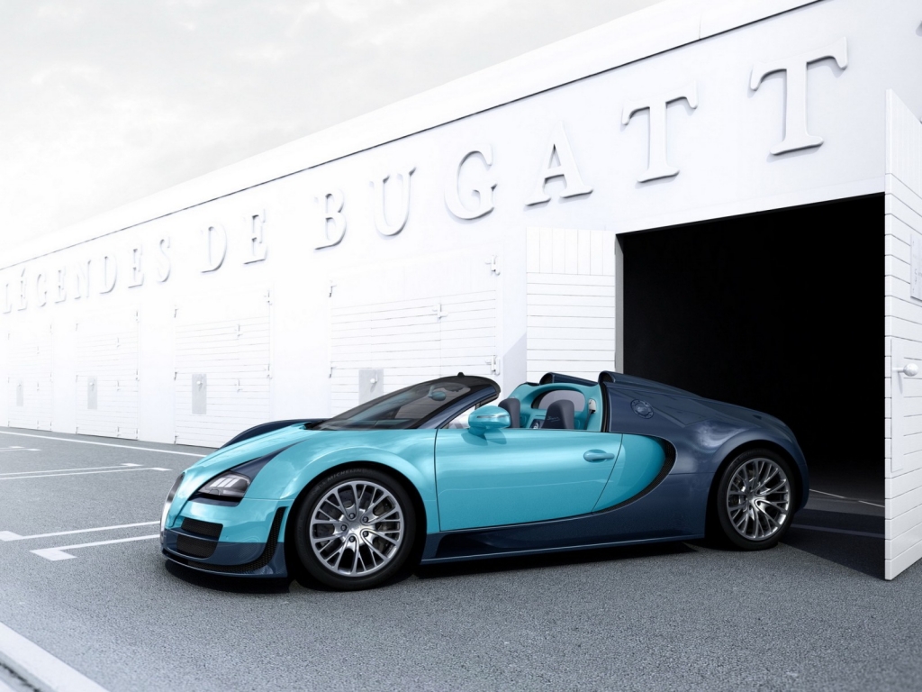 Stunning Bugatti Veyron for 1024 x 768 resolution