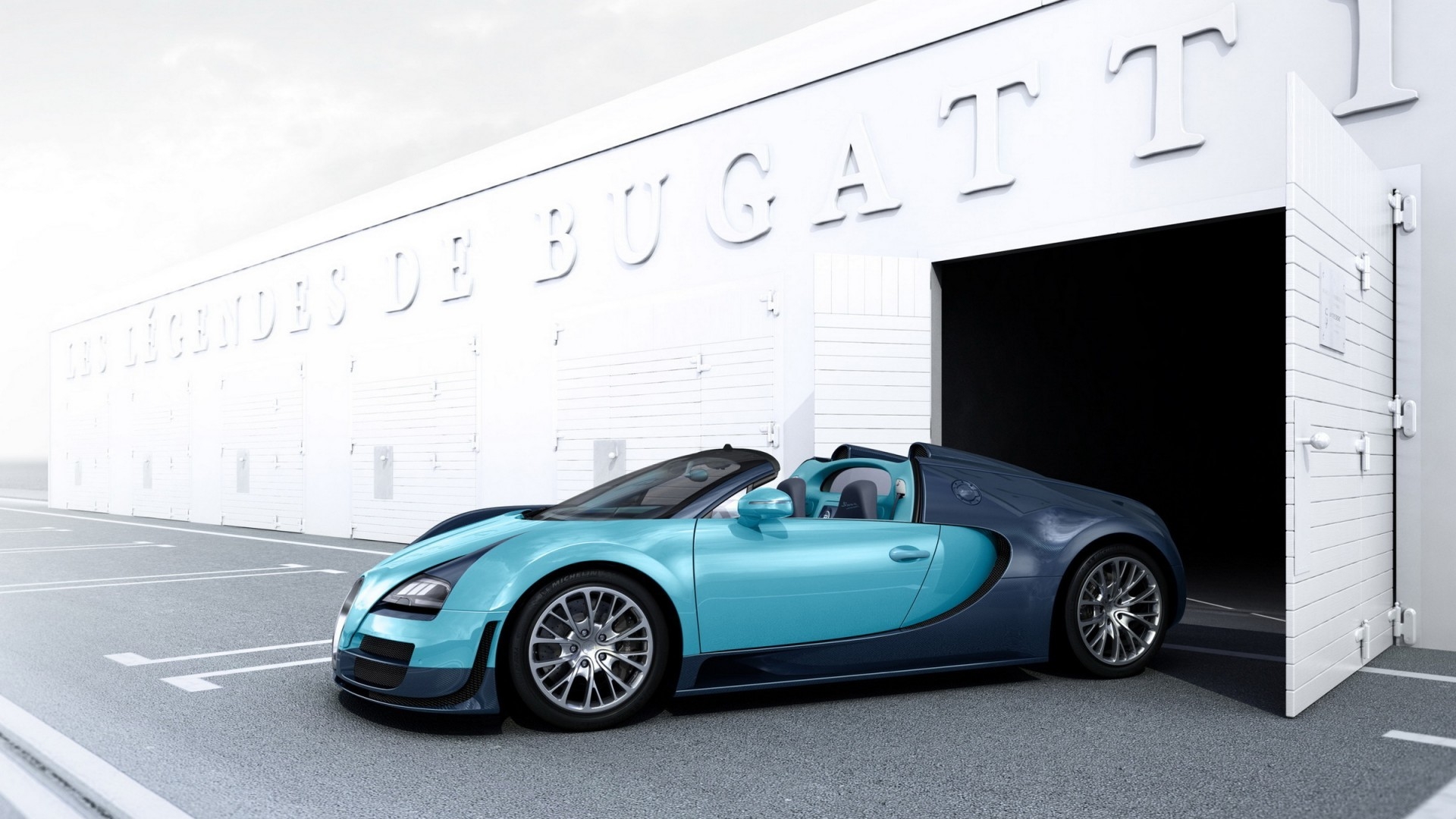 Stunning Bugatti Veyron for 1920 x 1080 HDTV 1080p resolution