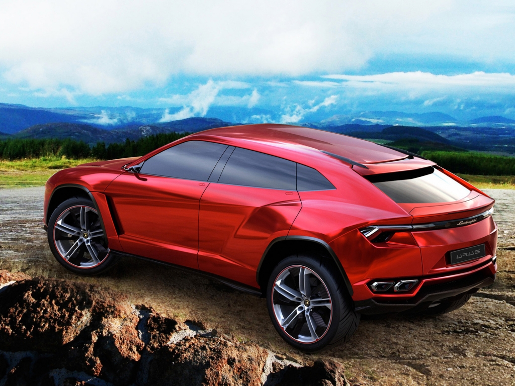 Stunning Lamborghini Urus for 1024 x 768 resolution