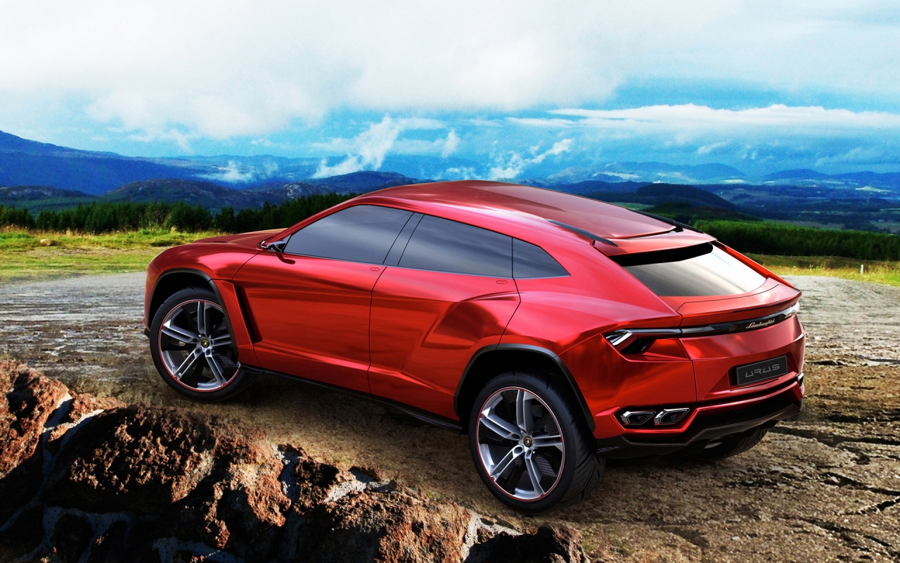 Stunning Lamborghini Urus for 1280 x 800 widescreen resolution