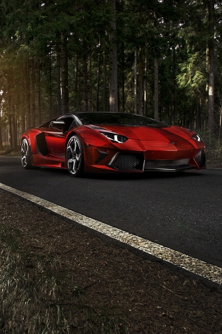Stunning Mansory Aventador LP700 for 320 x 480 iPhone resolution