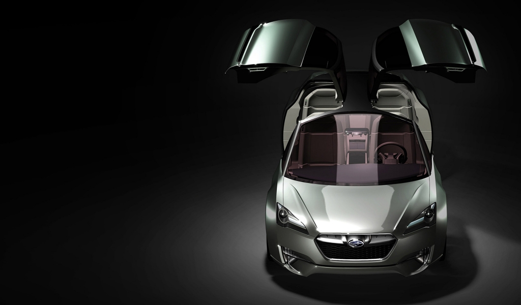 Subaru Hybrid Tourer Concept for 1024 x 600 widescreen resolution