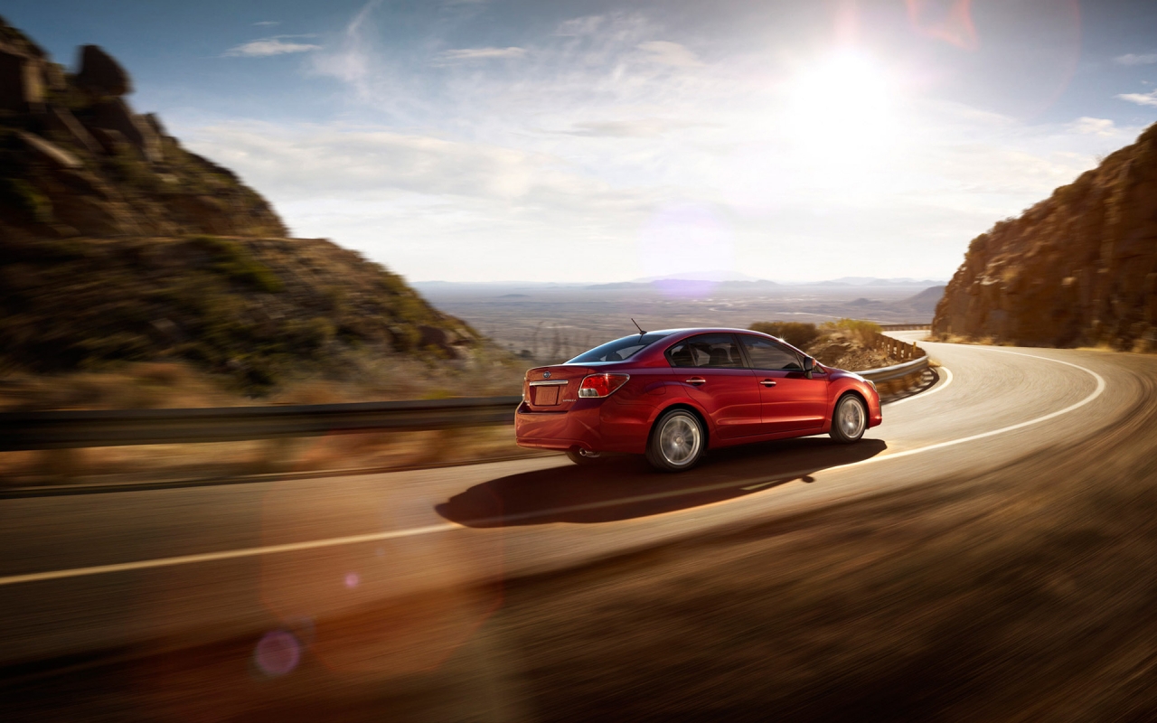 Subaru Impreza 2012 for 1280 x 800 widescreen resolution