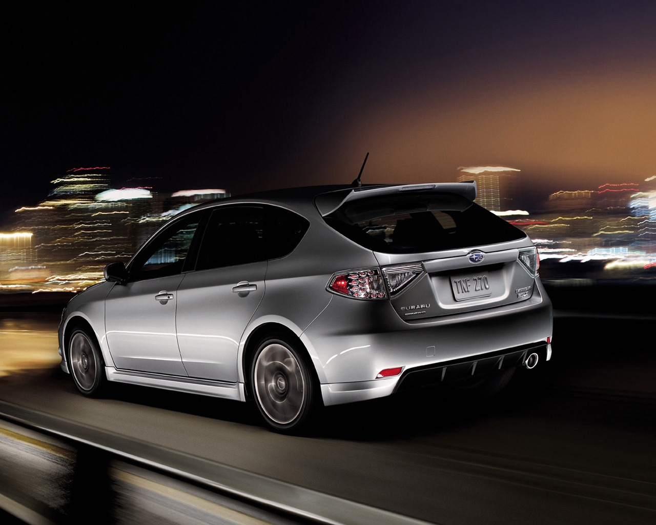 Subaru Impreza WRX Limited Edition for 1280 x 1024 resolution