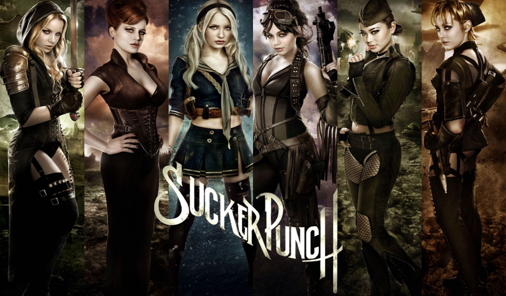 Sucker Punch Characters for 1024 x 600 widescreen resolution