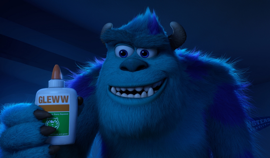 Sulley Monsters University for 1024 x 600 widescreen resolution