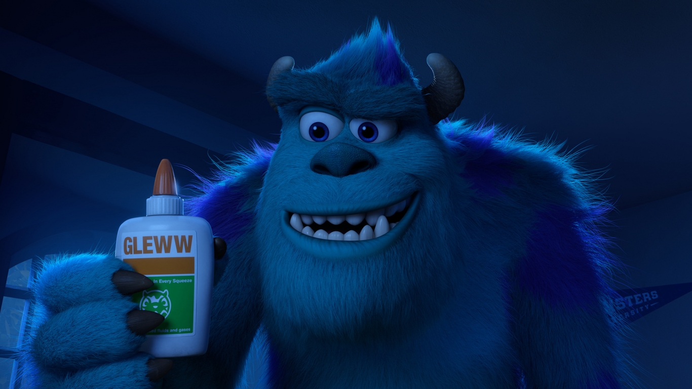 Sulley Monsters University for 1366 x 768 HDTV resolution