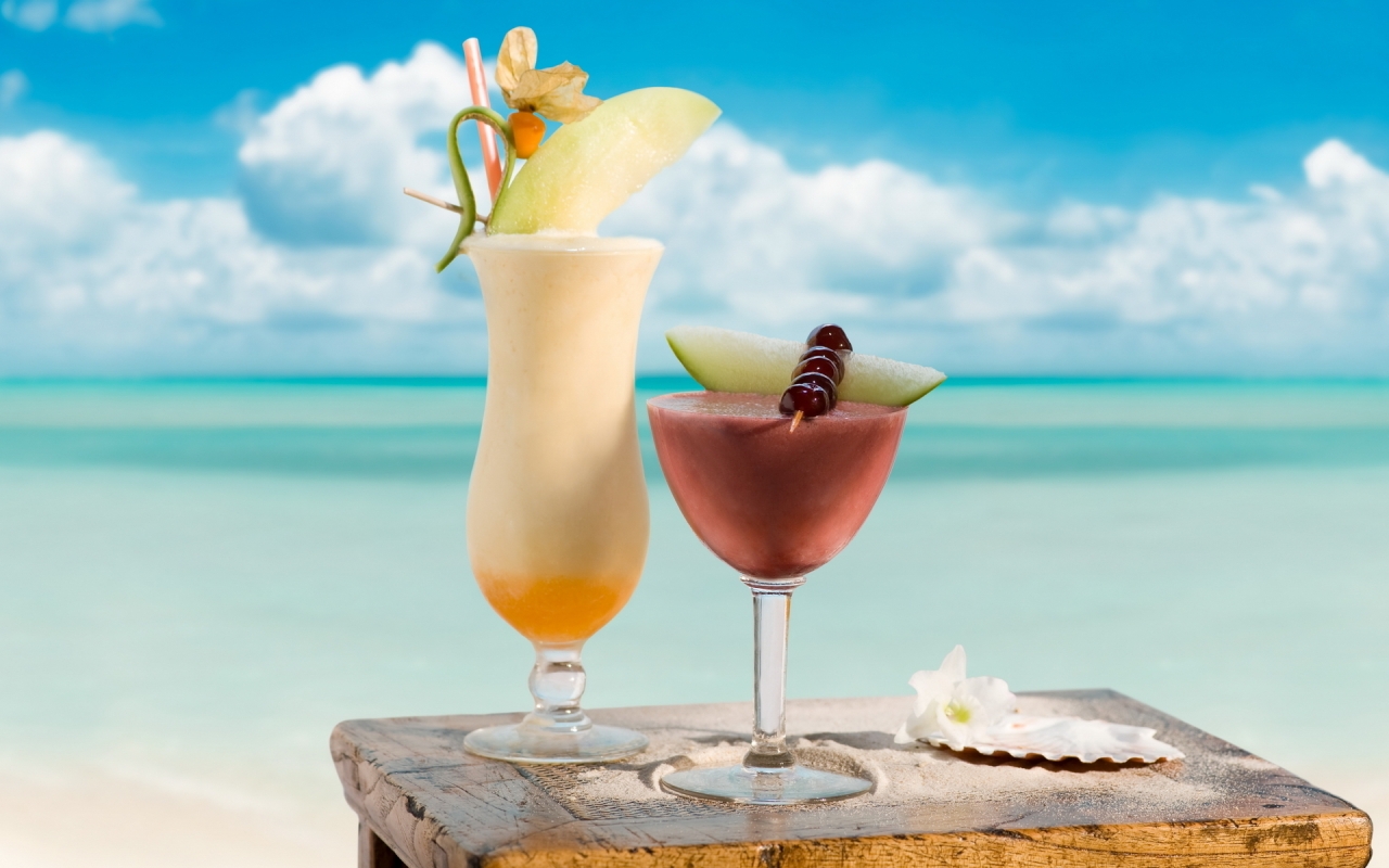 Summer Cocktails for 1280 x 800 widescreen resolution