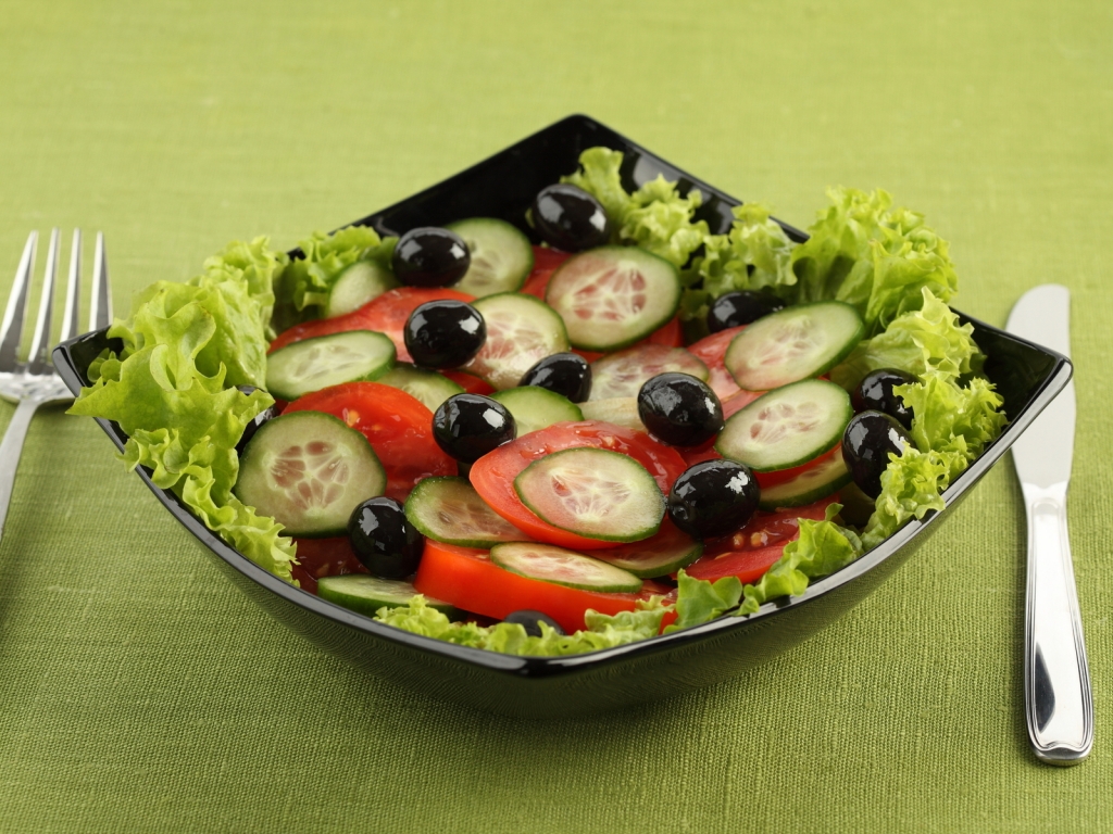 Summer Healthy Salad for 1024 x 768 resolution