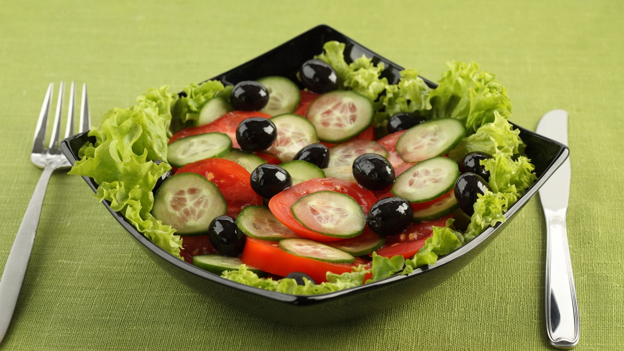 Summer Healthy Salad for 1280 x 720 HDTV 720p resolution