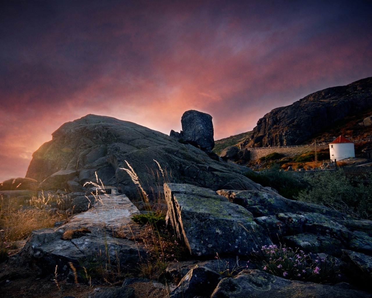 Sunset at Serra Da Estrela for 1280 x 1024 resolution