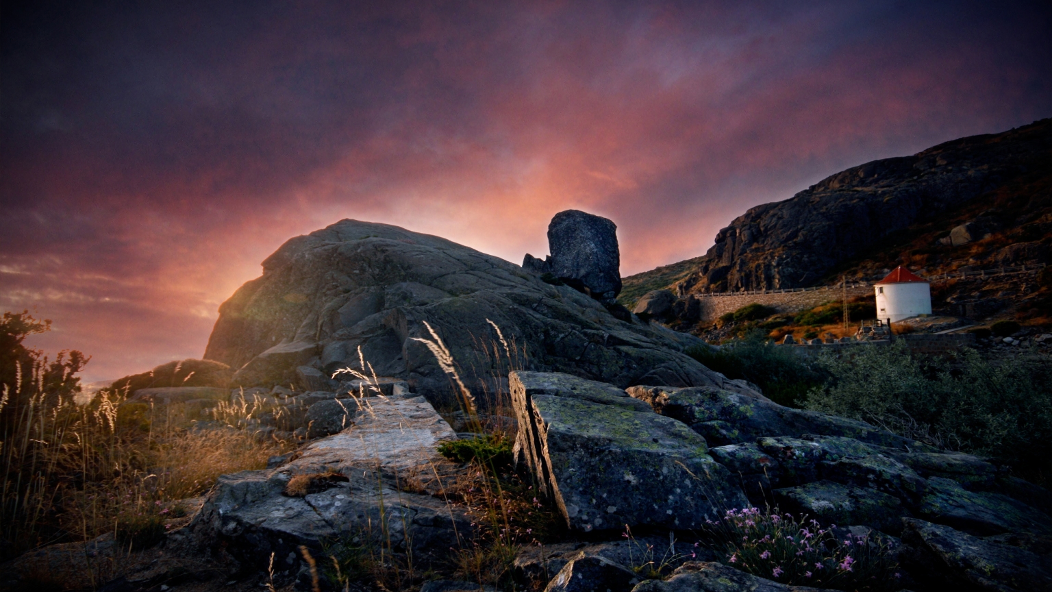 Sunset at Serra Da Estrela for 1536 x 864 HDTV resolution