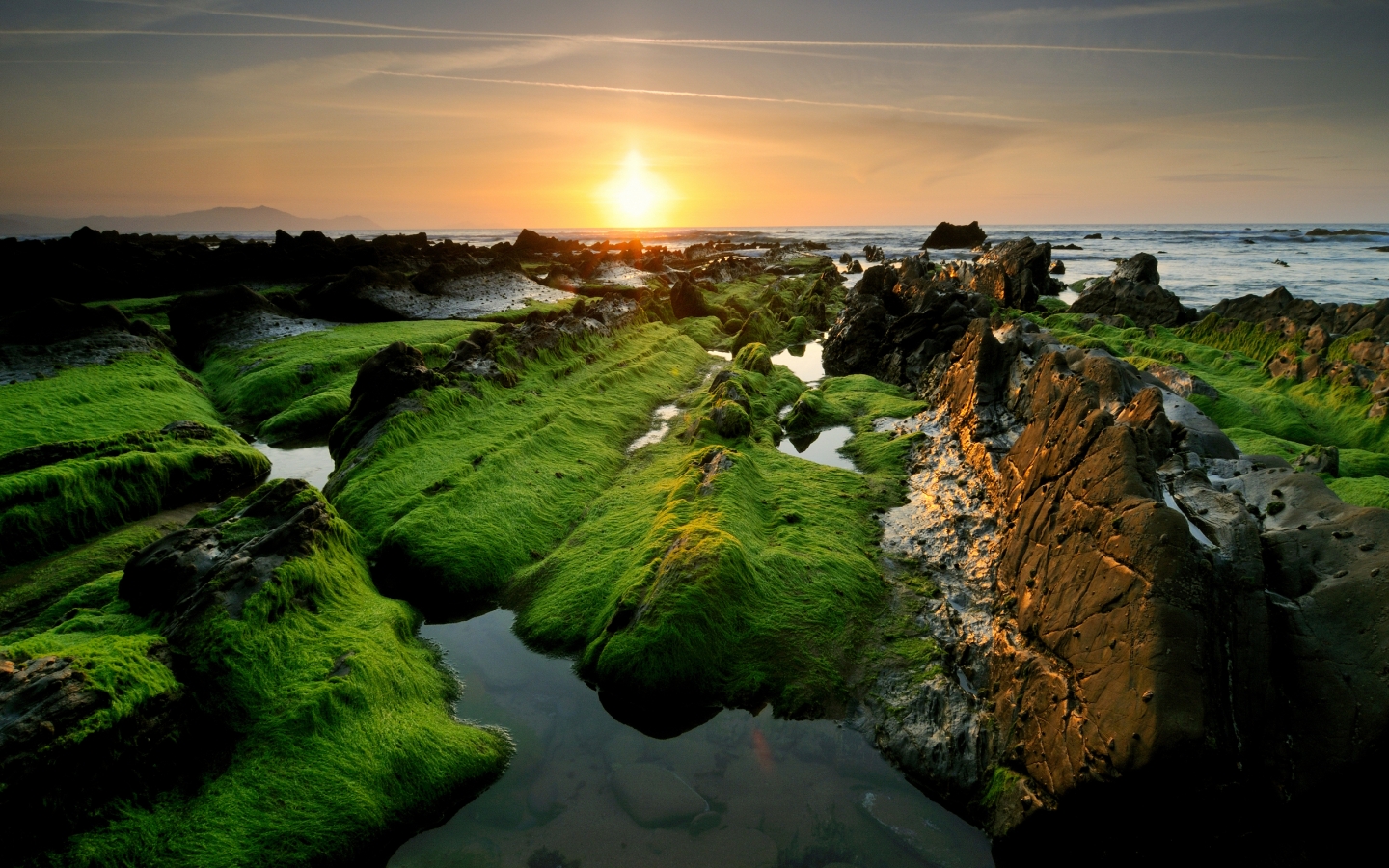 Sunset Landscape for 1440 x 900 widescreen resolution