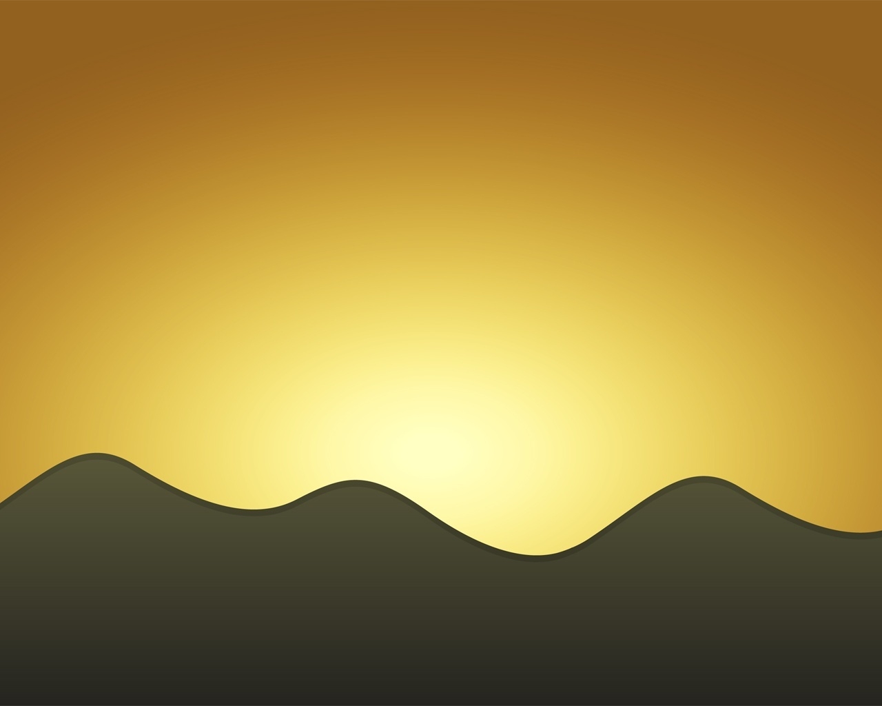 Sunset Minimal for 1280 x 1024 resolution