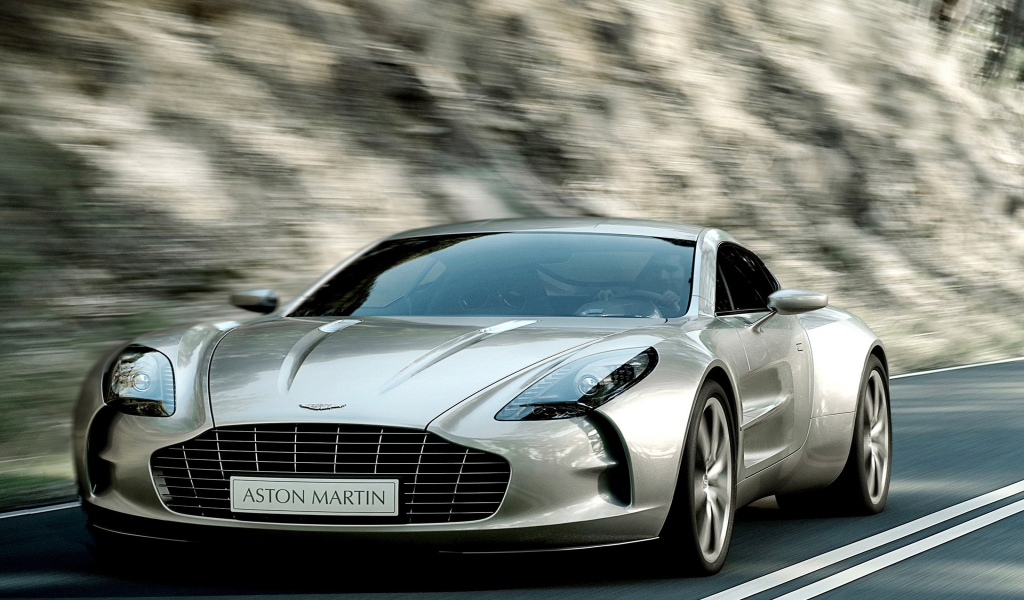 Superb Aston Martin Coupe for 1024 x 600 widescreen resolution