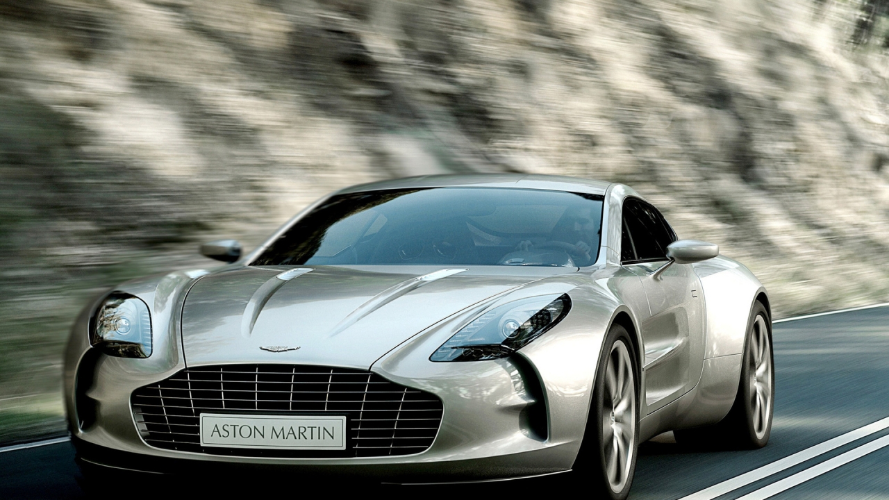 Superb Aston Martin Coupe for 1280 x 720 HDTV 720p resolution