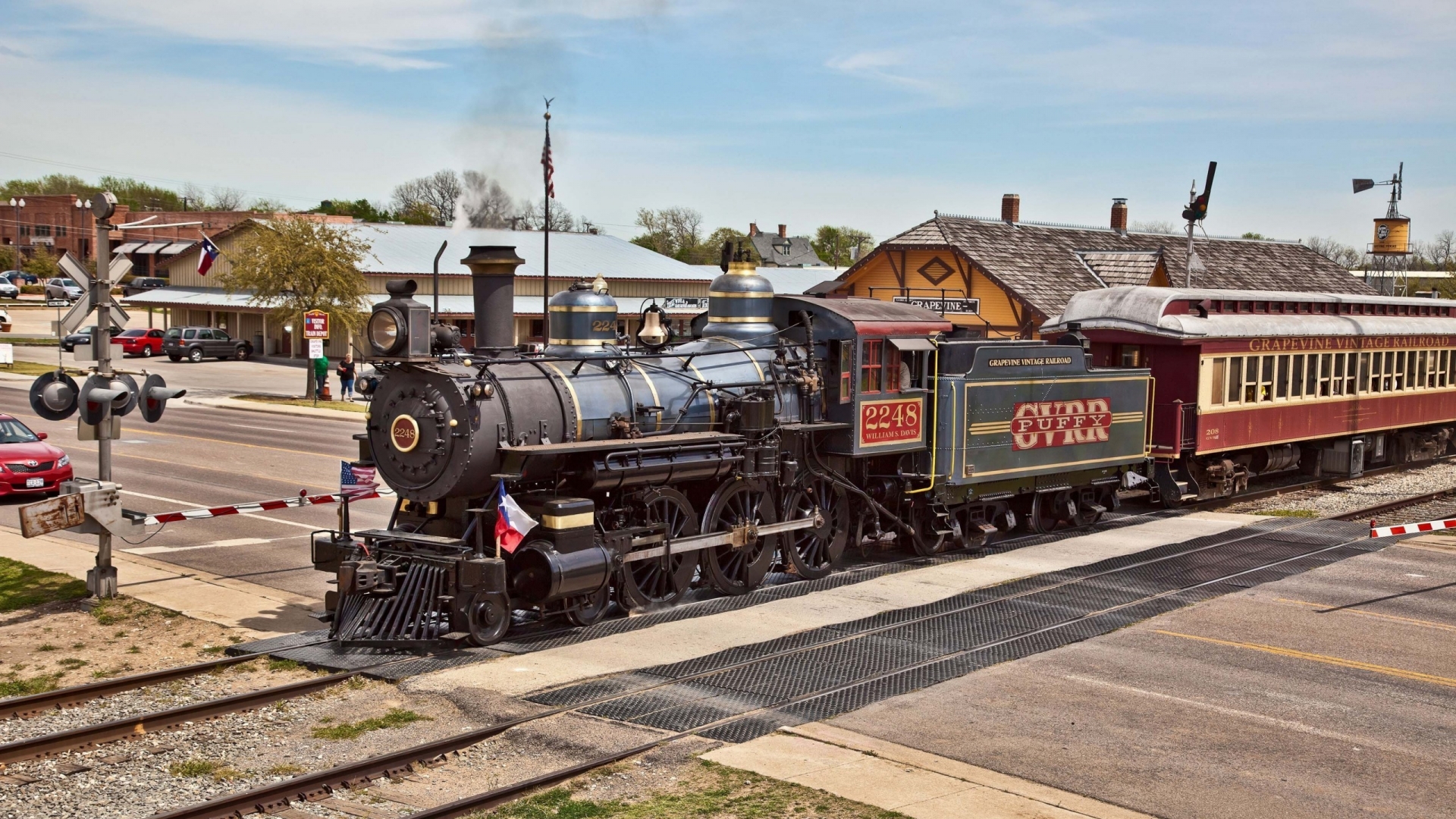 Superb Old Train for 1920 x 1080 HDTV 1080p resolution