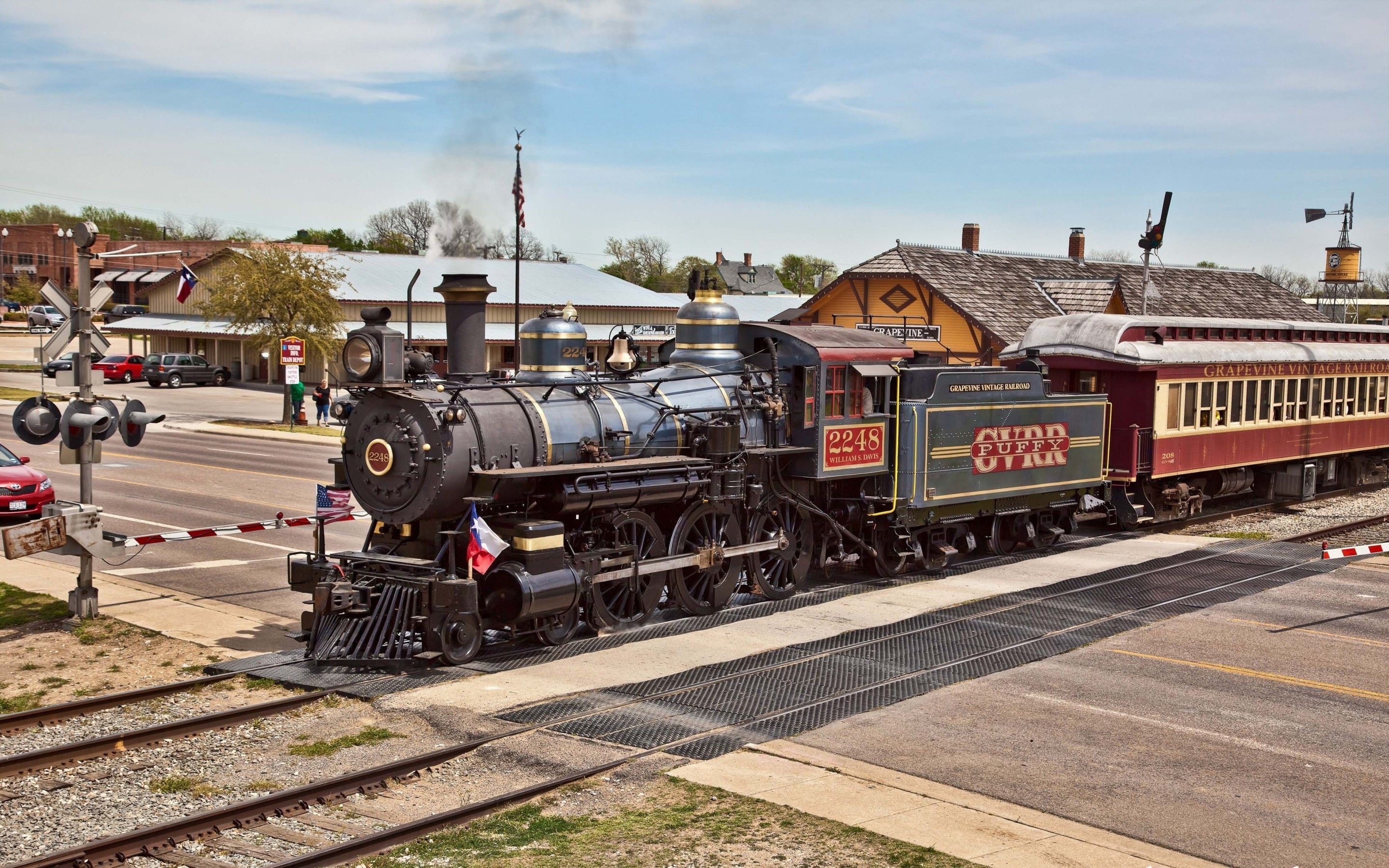 Superb Old Train for 2880 x 1800 Retina Display resolution