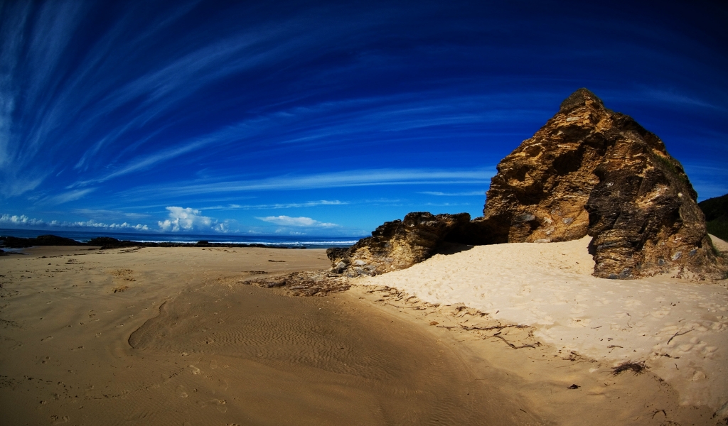 Superb Valla Beach for 1024 x 600 widescreen resolution